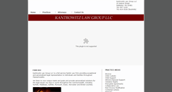 Desktop Screenshot of kantrowitzlawgroup.com